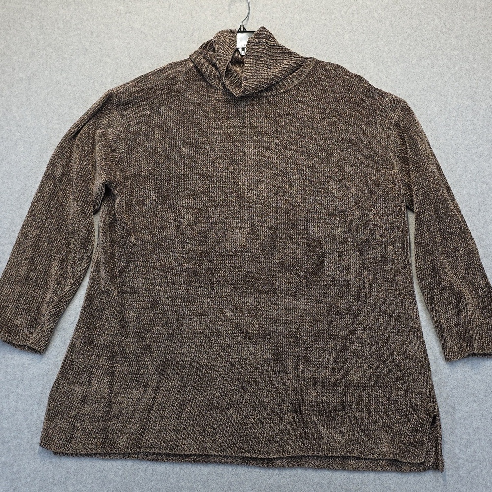 Jones Wear Men's Turtleneck Sweater - Rich Brown